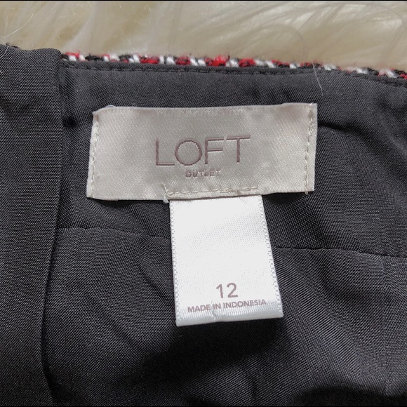 Loft, tweed pocket skirt - Picture 2 of 2